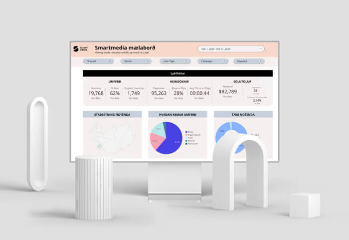 Mælaborðið lausn Febrúar